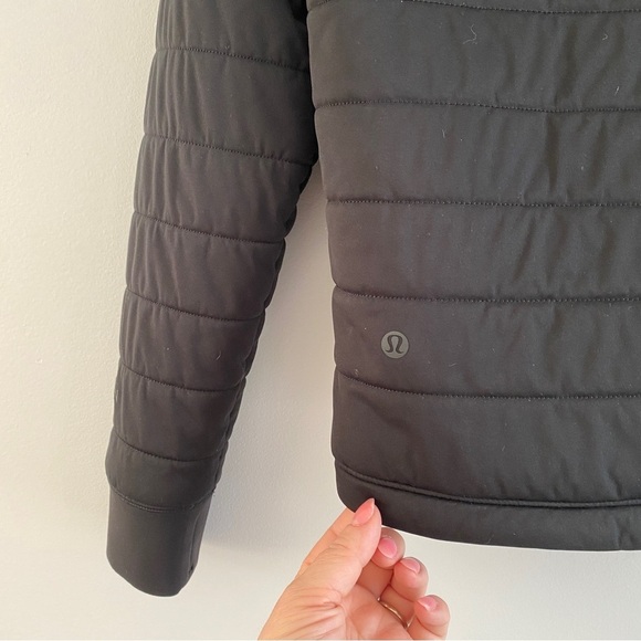 Lululemon Womens Dynamic Movement Black Jacket Hoodie Size 4 - Picture 7 of 9